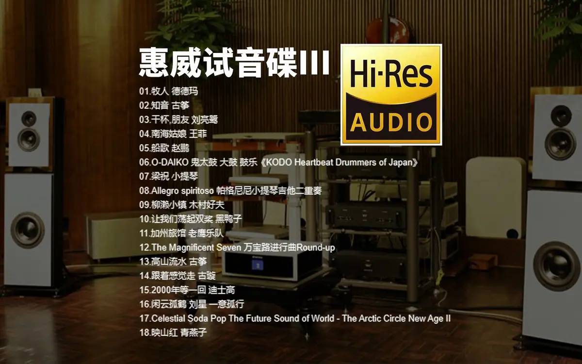 车载高音质发烧女声歌曲合集-顶级发烧人声试音碟HiFi无损音乐下载