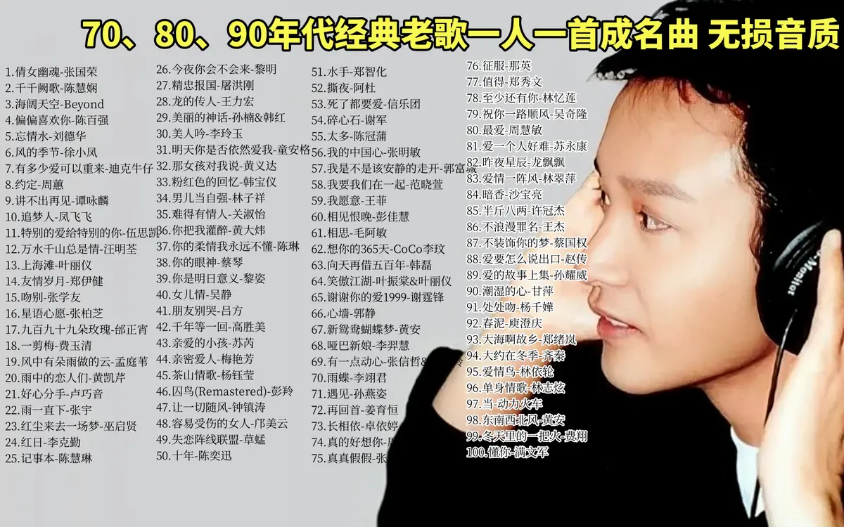 经典怀旧老歌100首下载-车载音乐708090年代歌曲合集怀旧音乐下载百度网盘