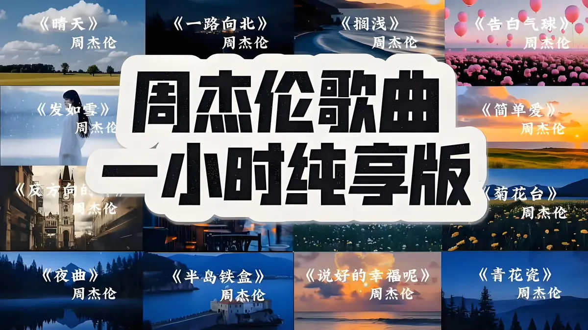 周杰伦2025年所有专辑歌曲资源MP3下载：周杰伦音乐合集百度网盘、夸克、迅雷下载