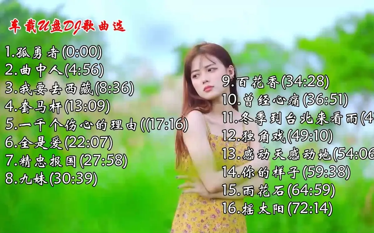 车载无损音乐下载包：热门DJ歌曲串烧劲爆舞曲网盘下载，车载U盘歌曲柏林之声音乐优盘
