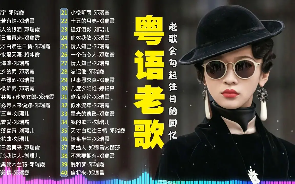 年代歌曲粤语经典老歌怀旧音乐合辑百度云盘整理分享-粤语老歌经典大全
